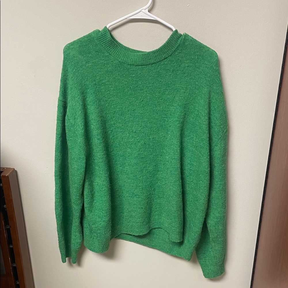 H&M Green Knit Sweater